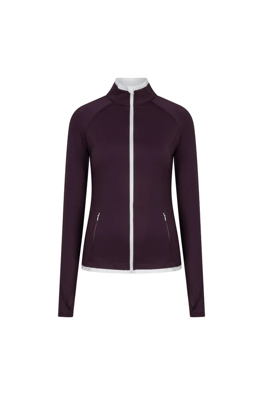 The Lola Club Bruna Jacket | Mulberry Wine