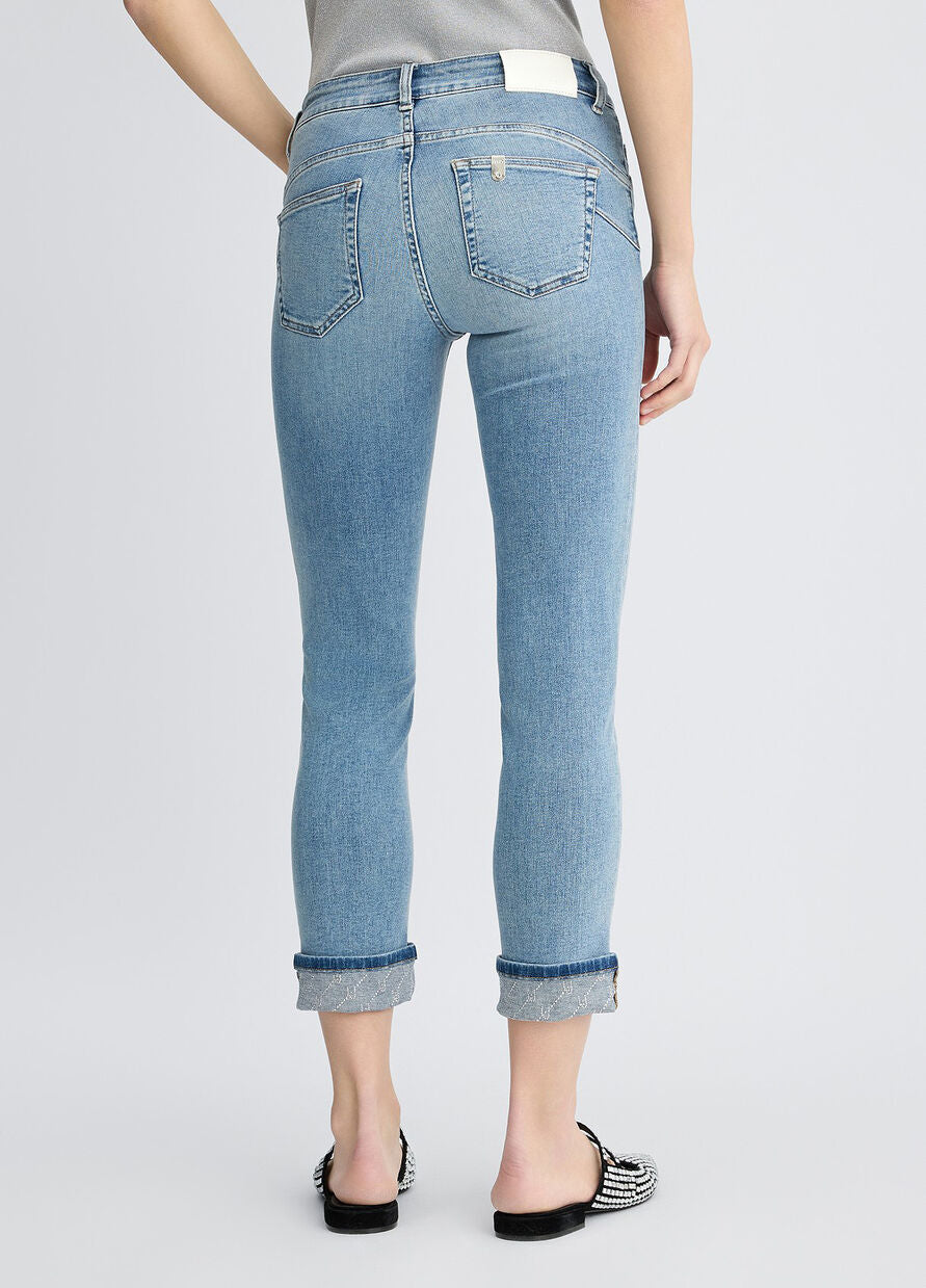 Liu Jo Monroe Skinny Jeans Studs Omslag
