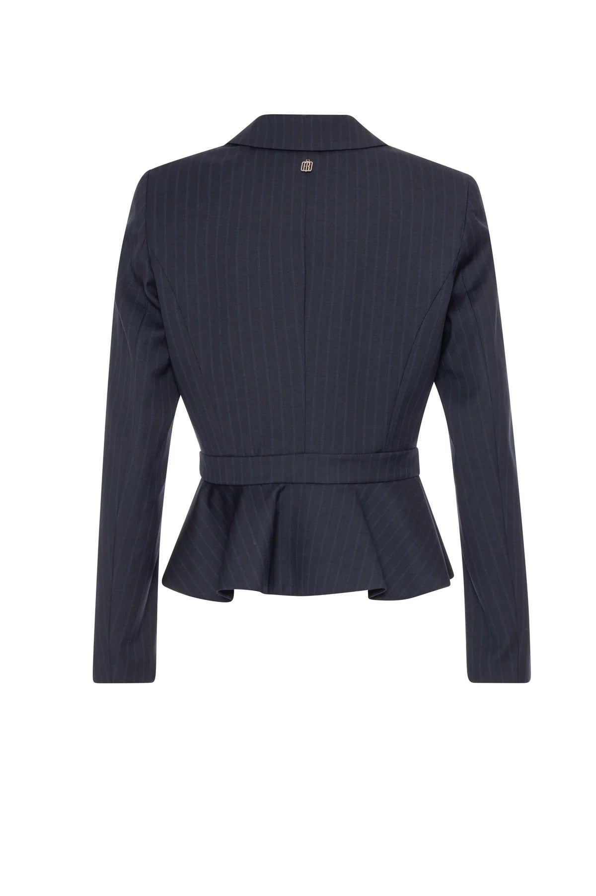 Fracomina Krijtstreep Blazer in Navy