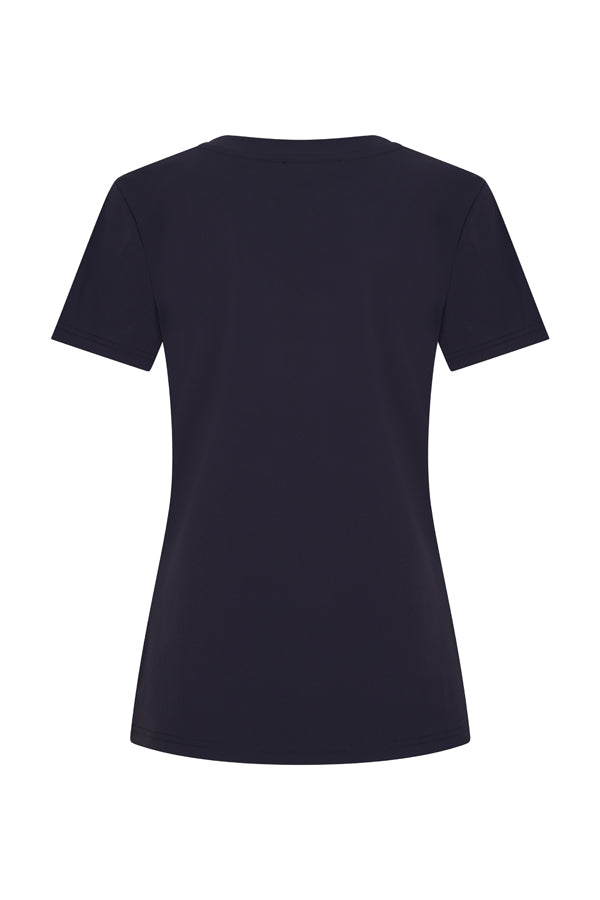 Mi Piace T-shirt V-hals Marine