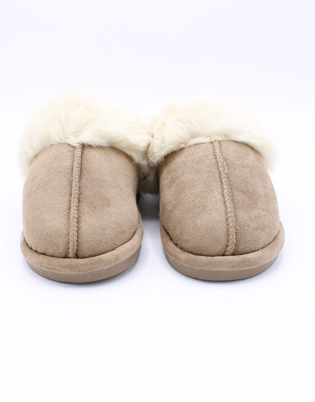 Classic Faux Fur Pantoffels Classic Taupe