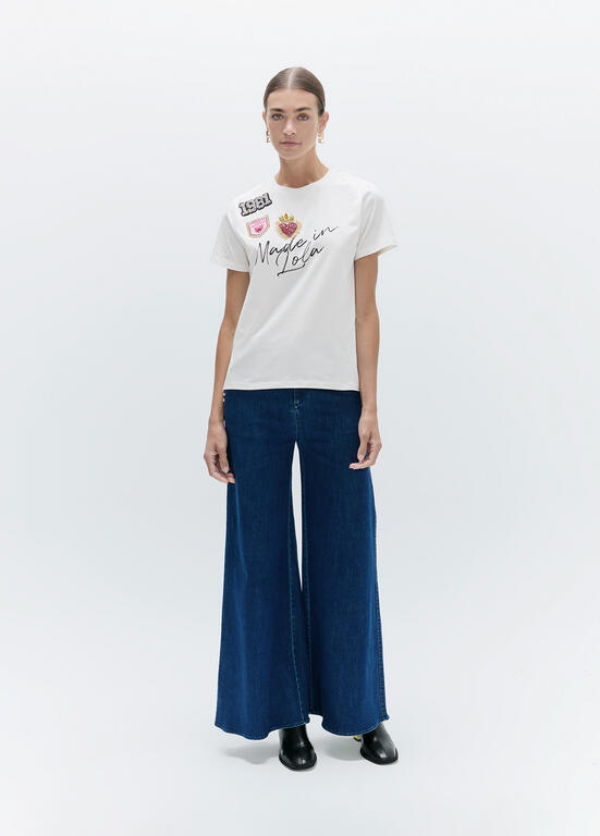 Lola Casademunt T-Shirt met Patches