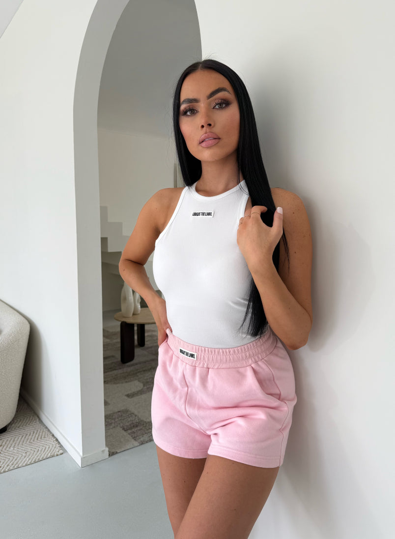 Unique The Label Molly Shorts Powder Pink