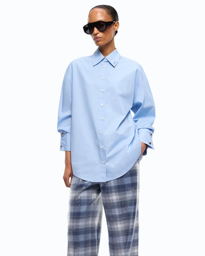 Pinko CLEMENTI Scenic Blue Blouse