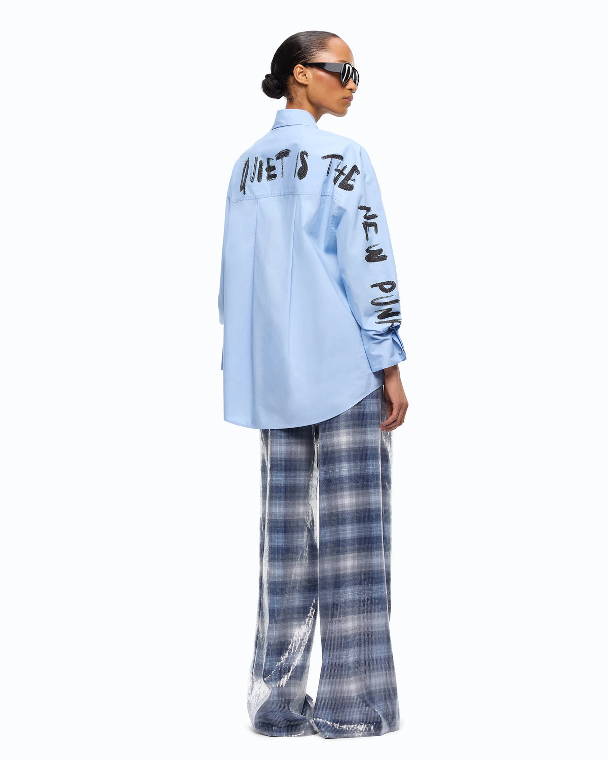 Pinko CLEMENTI Scenic Blue Blouse