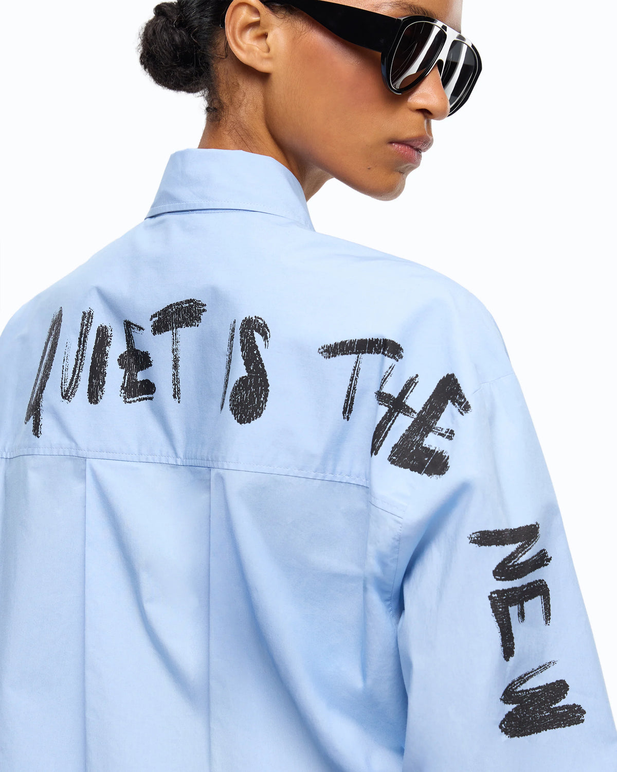 Pinko CLEMENTI Scenic Blue Blouse