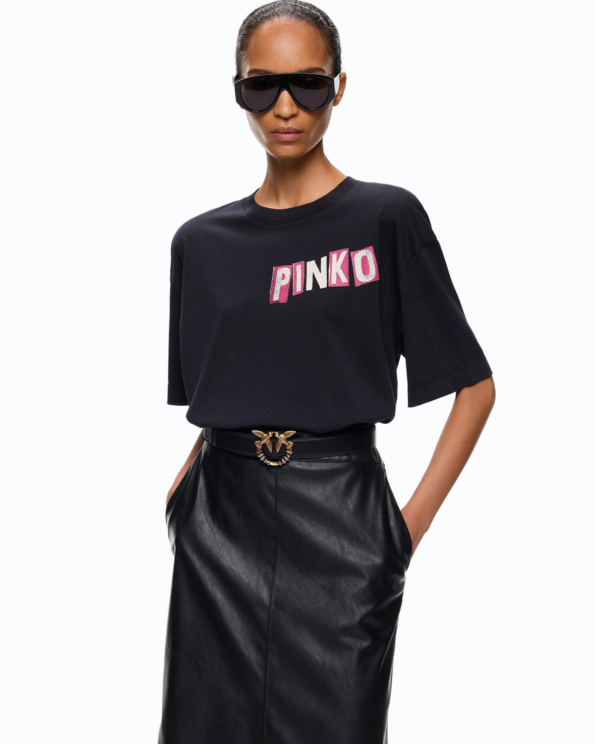Pinko VENTINA Zwart T-shirt
