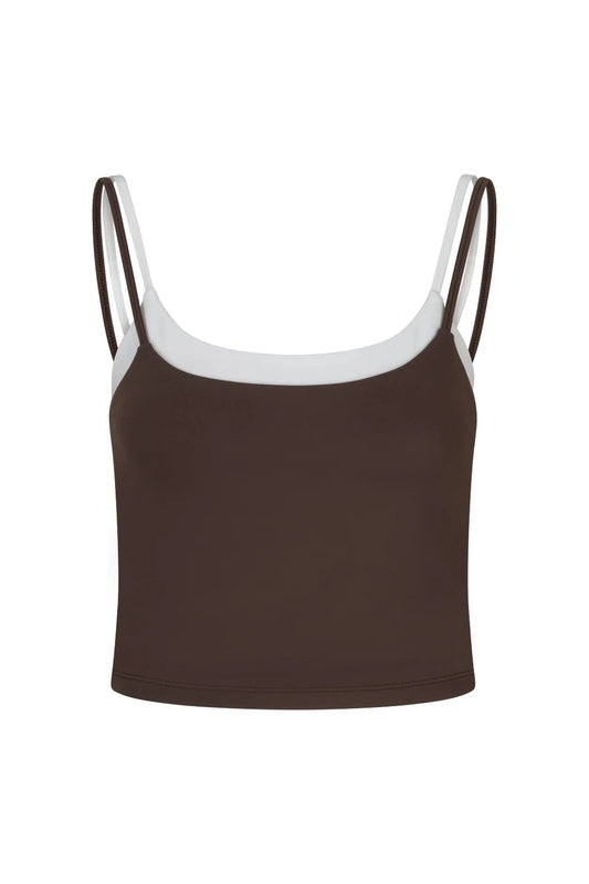 The Lola Club  Bruna Top | Espresso