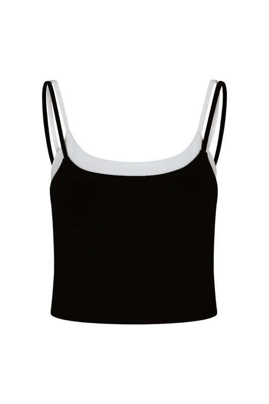 The Lola Club  Bruna Top | Black