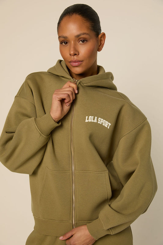 The Lola Club Stella Zip Hoodie