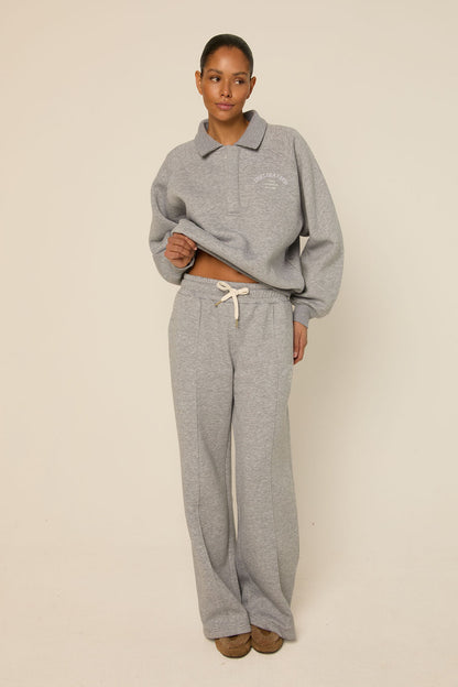 The Lola Club Ebony Pants Grey Melange