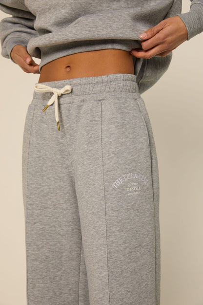 The Lola Club Ebony Pants Grey Melange
