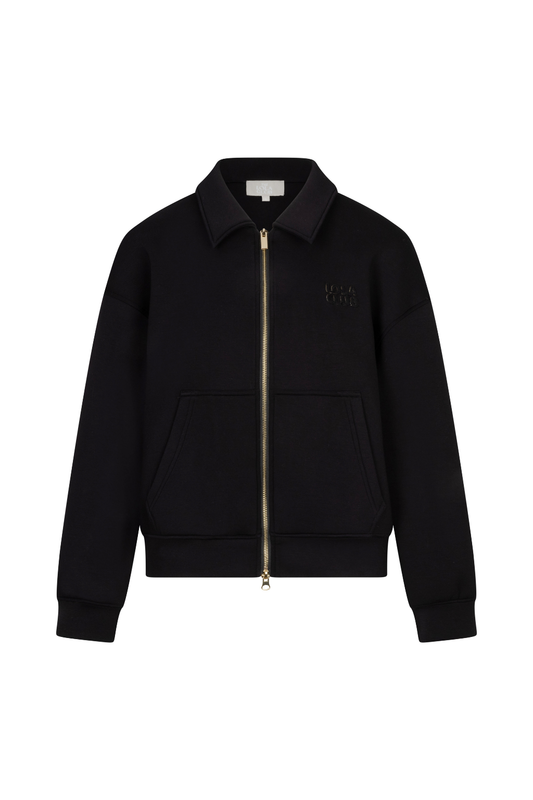 The Lola Club Leyla Zip Through – Black