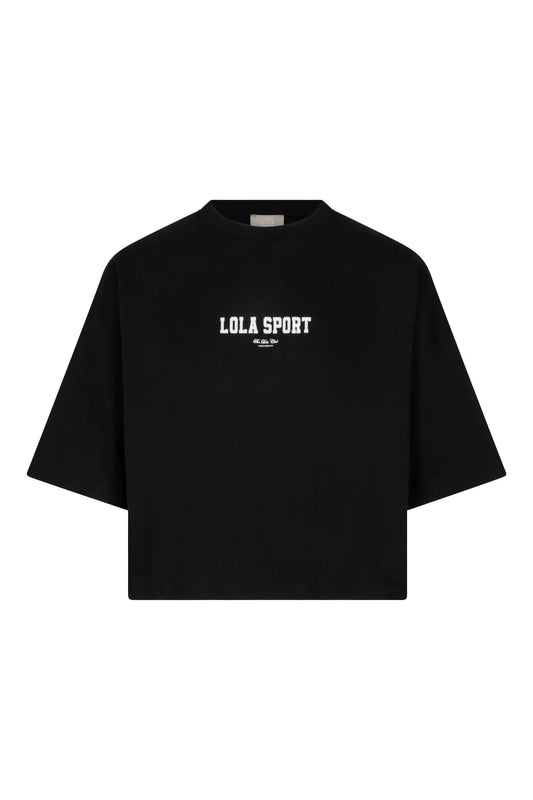 The Lola Club Stella Tee Black