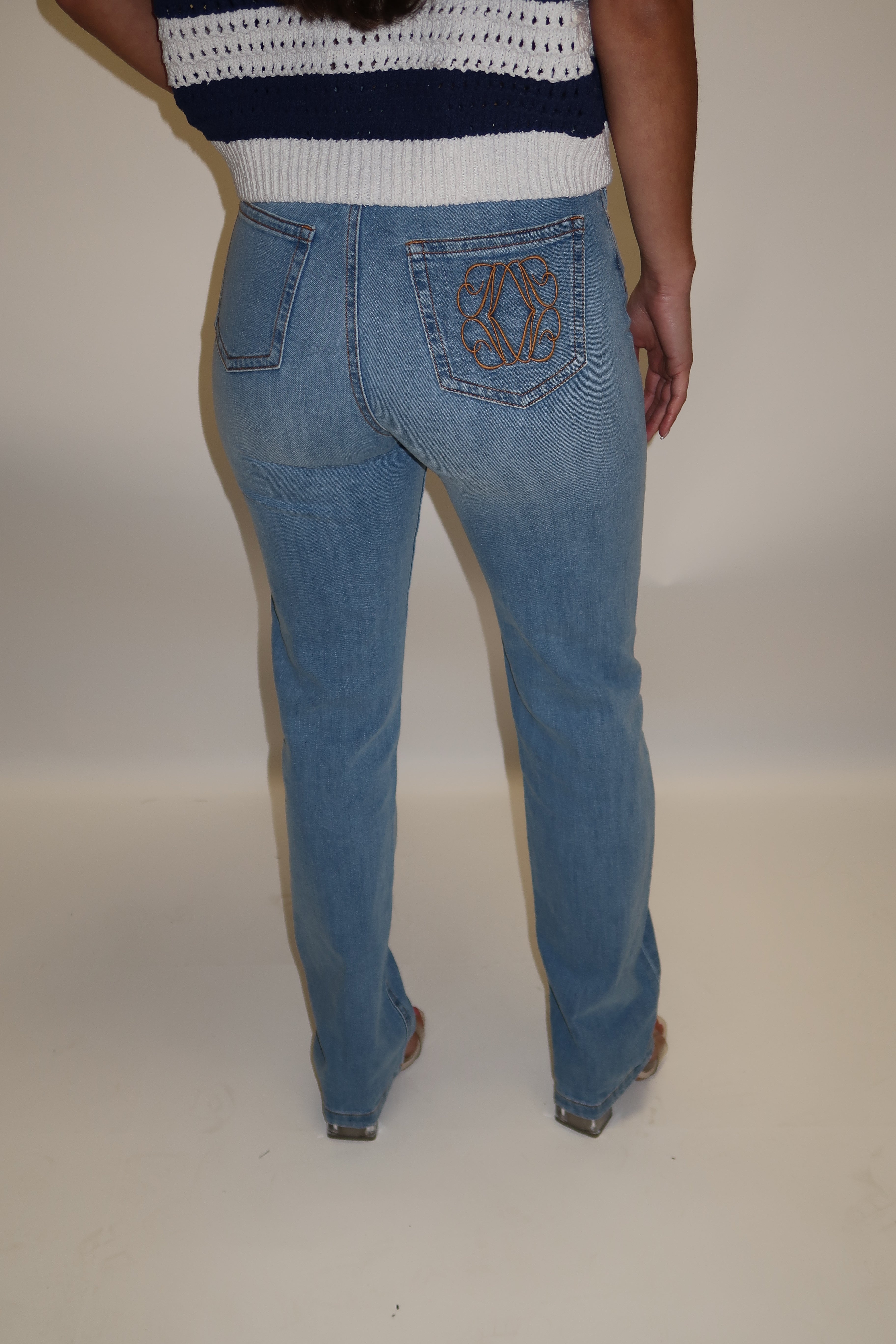 Nenette Straight Leg Jeans