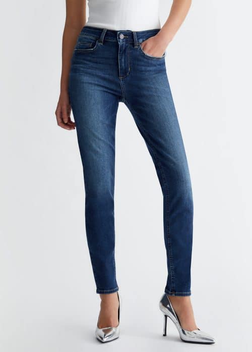 Liu Jo Bottom Up Blue Jeans Studs Zakken