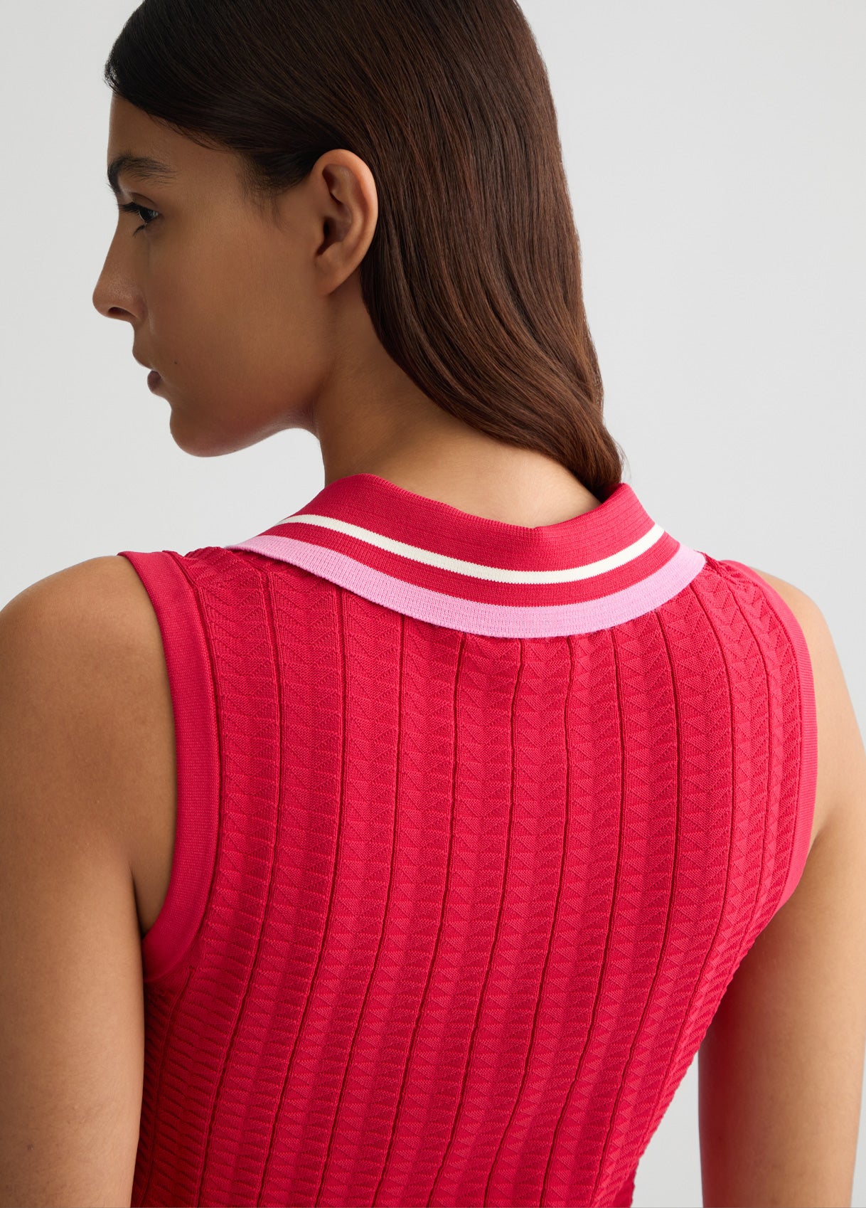 Liu Jo Pink Knit Rode Top