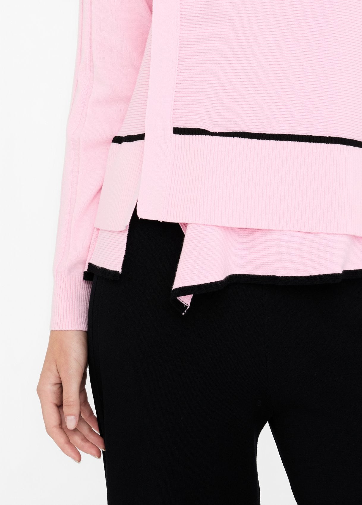 Liu Jo Sport  Asymmetrische Pink Trui