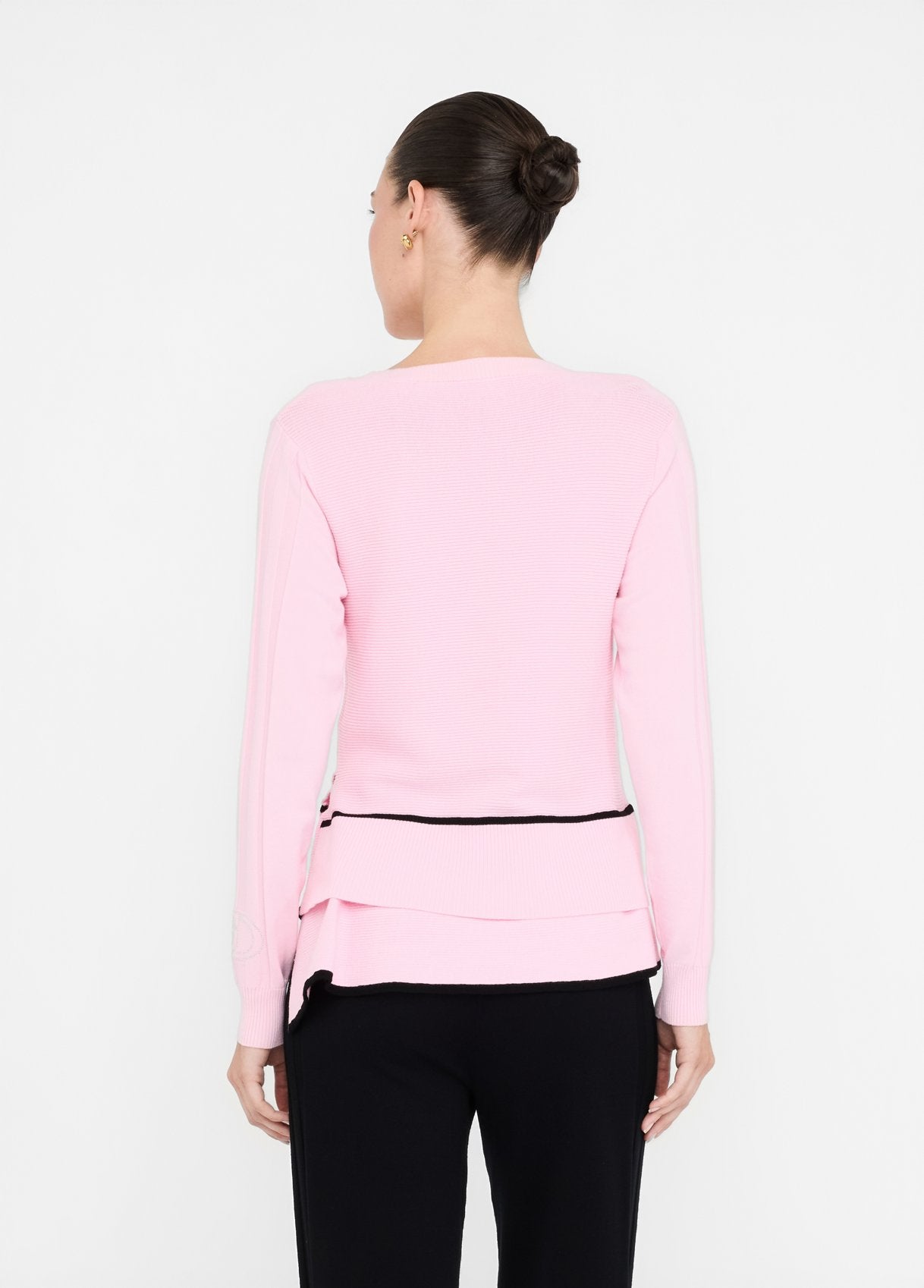 Liu Jo Sport  Asymmetrische Pink Trui