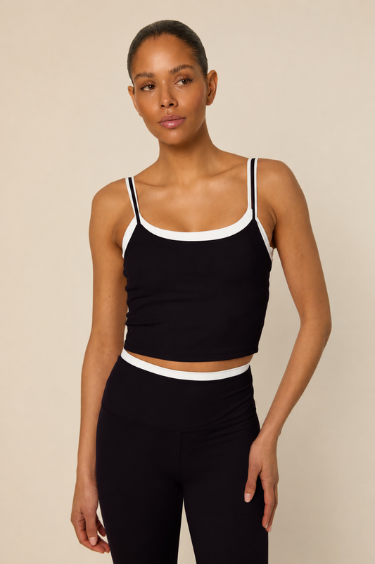 The Lola Club  Bruna Top | Black