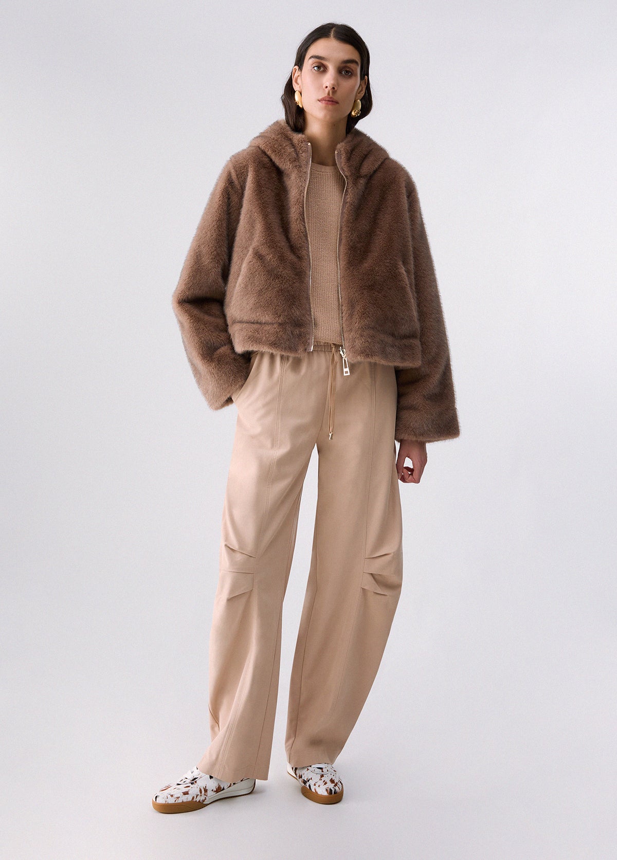 Liu Jo Reversible Fake Fur Jas