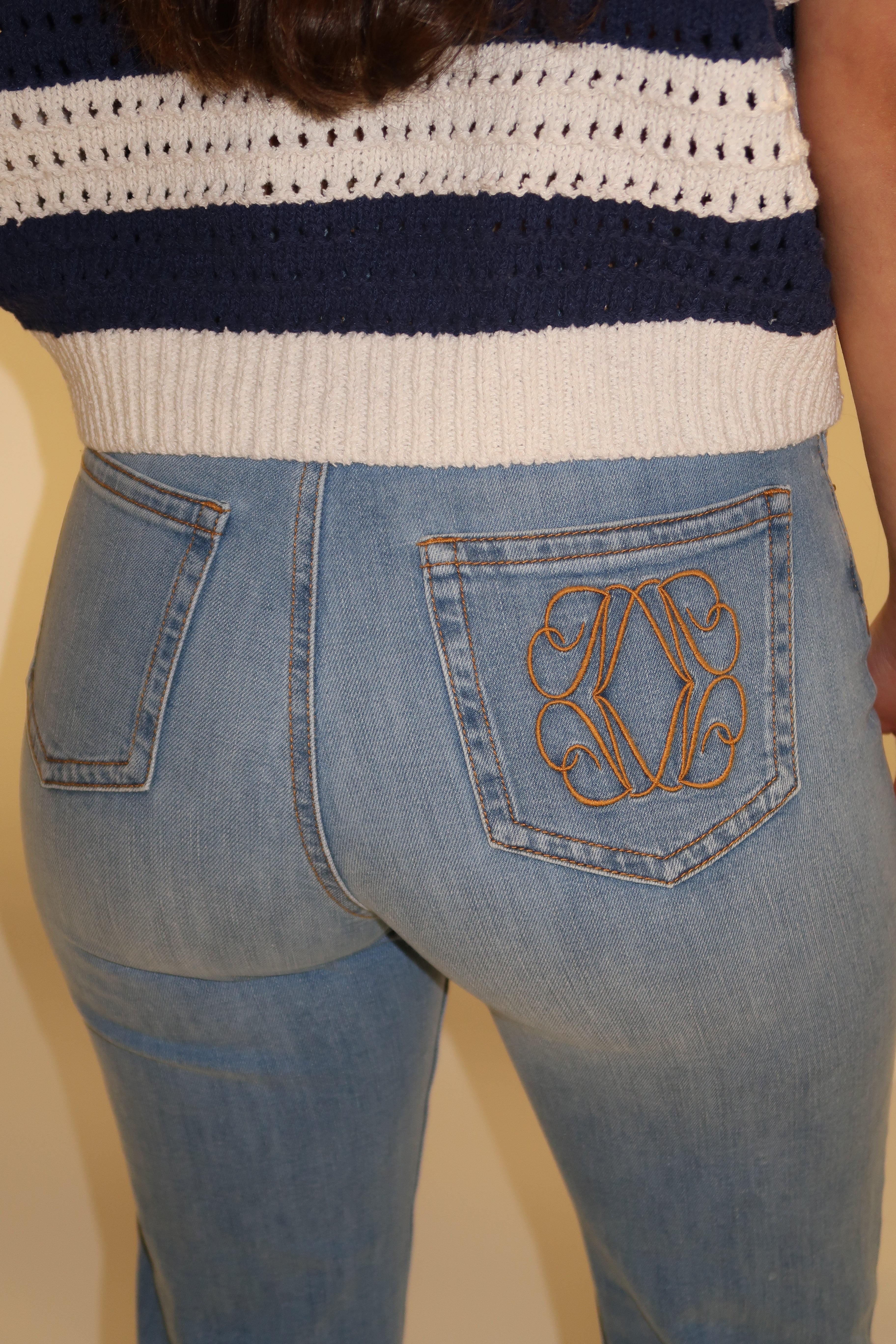 Nenette Straight Leg Jeans