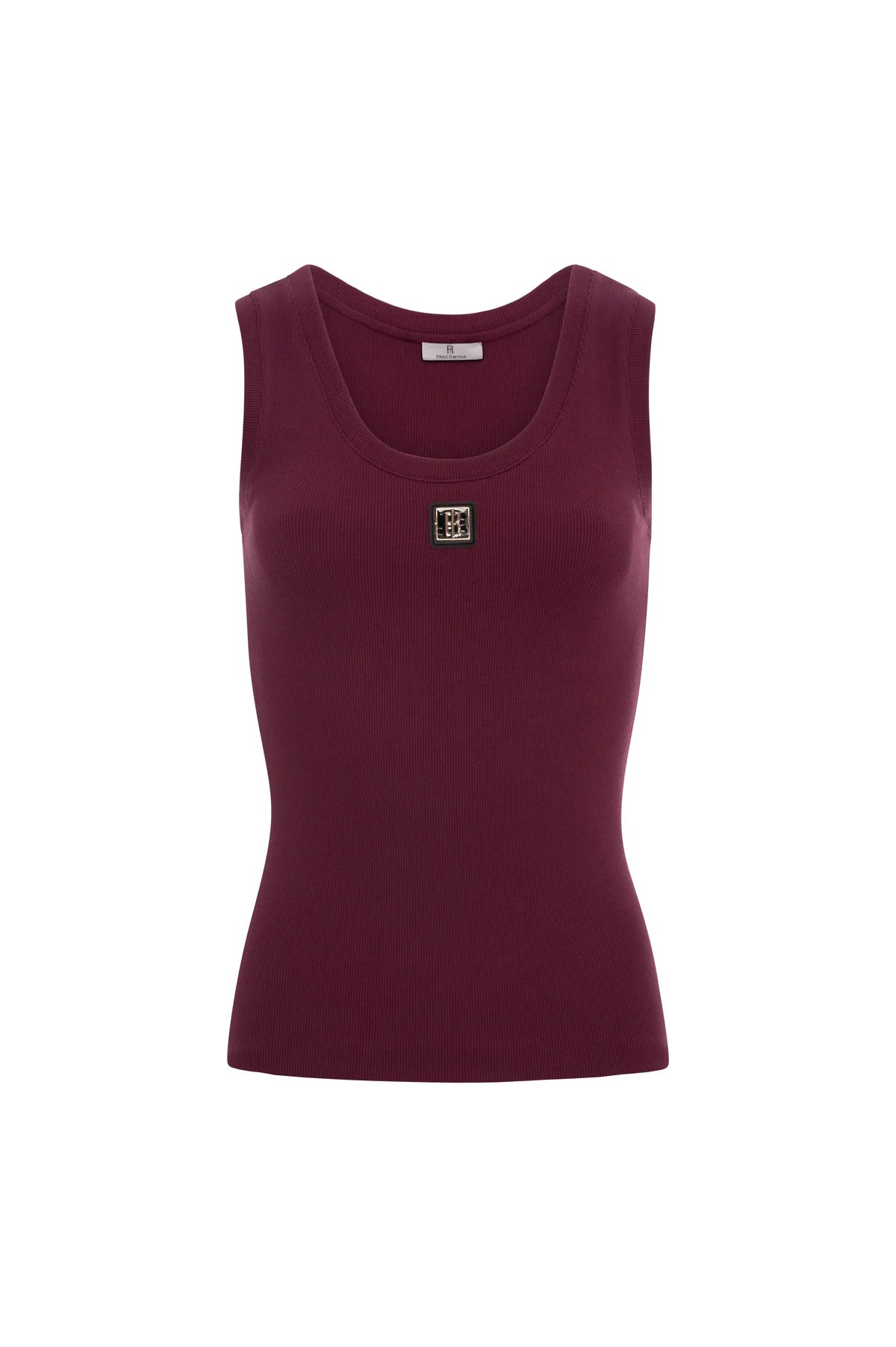 Fracomina Tank Top Burgundy