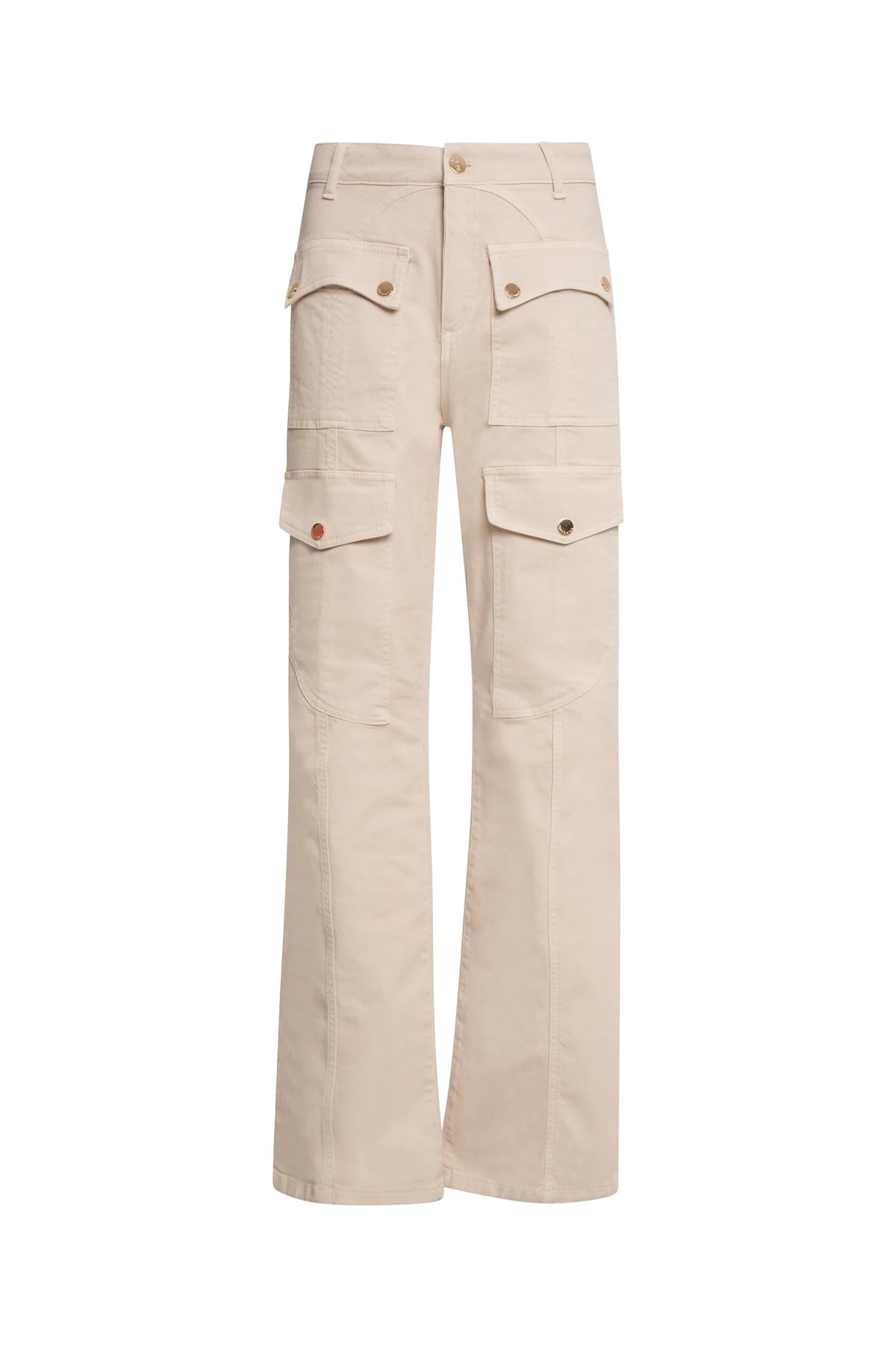 Fracomina High Waist Bootcut Pants