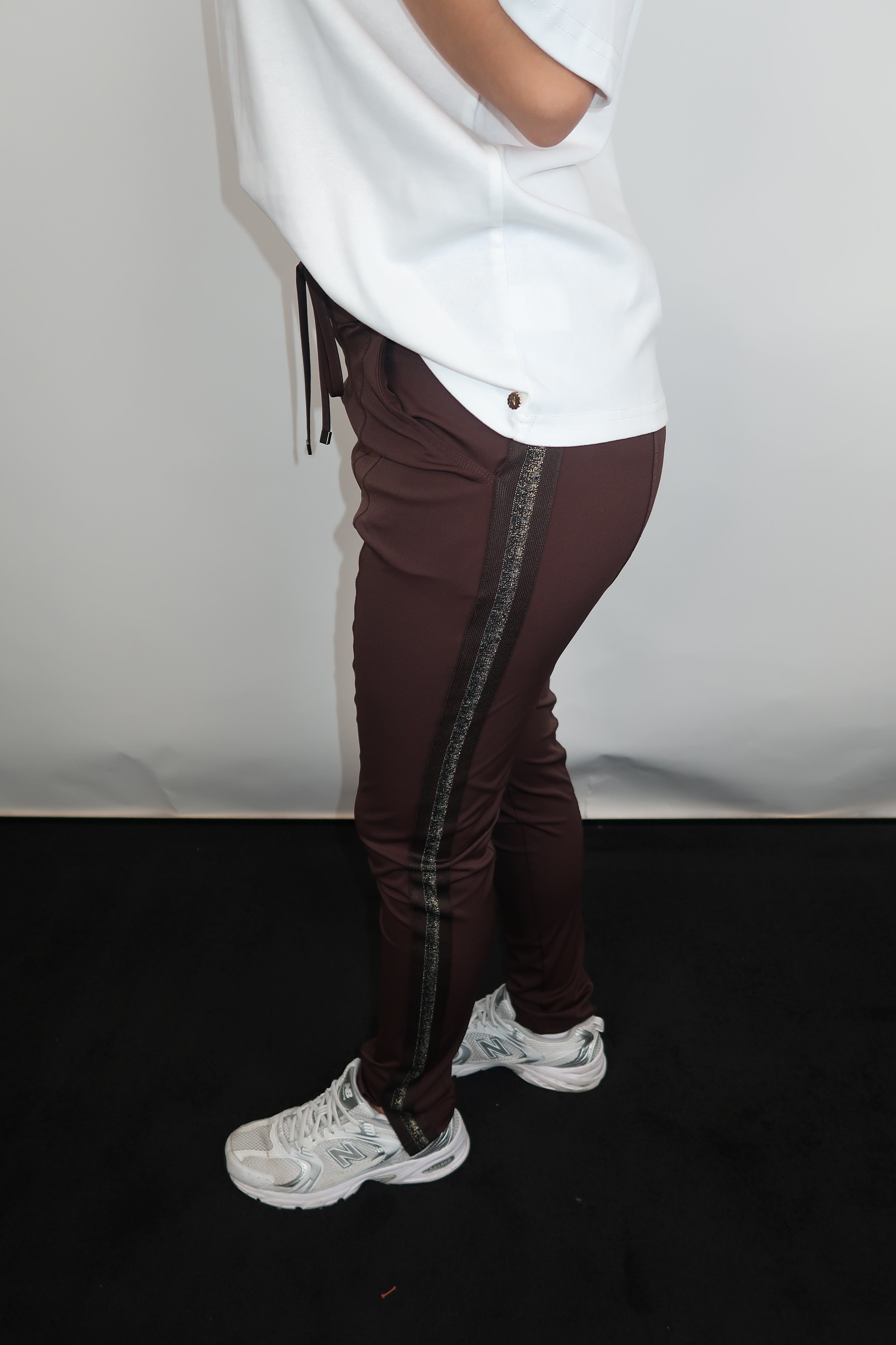 Ambika Travel Skinny Leg Pants Bruin