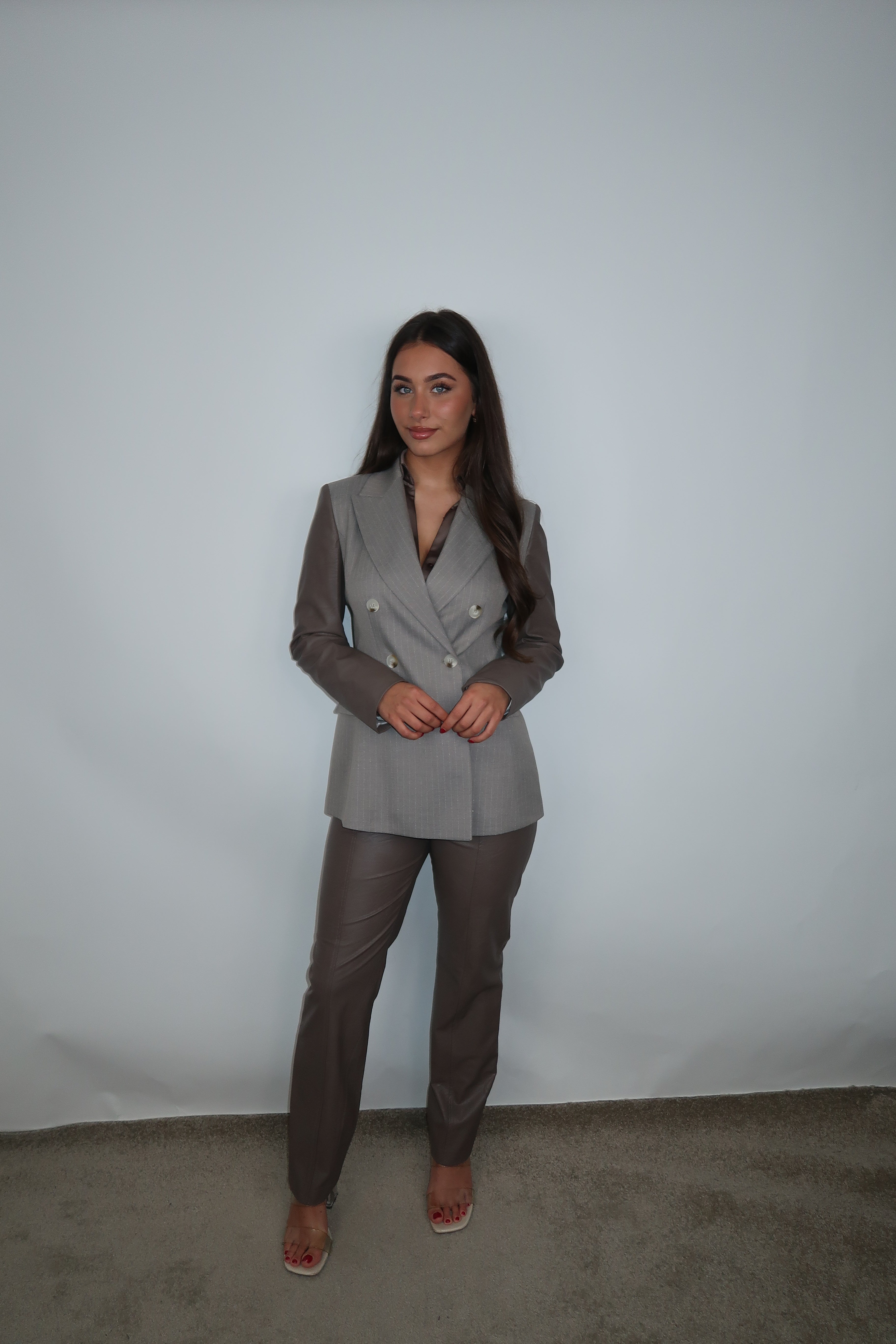 Artigli  Blazer Vegan Leather Sleeves