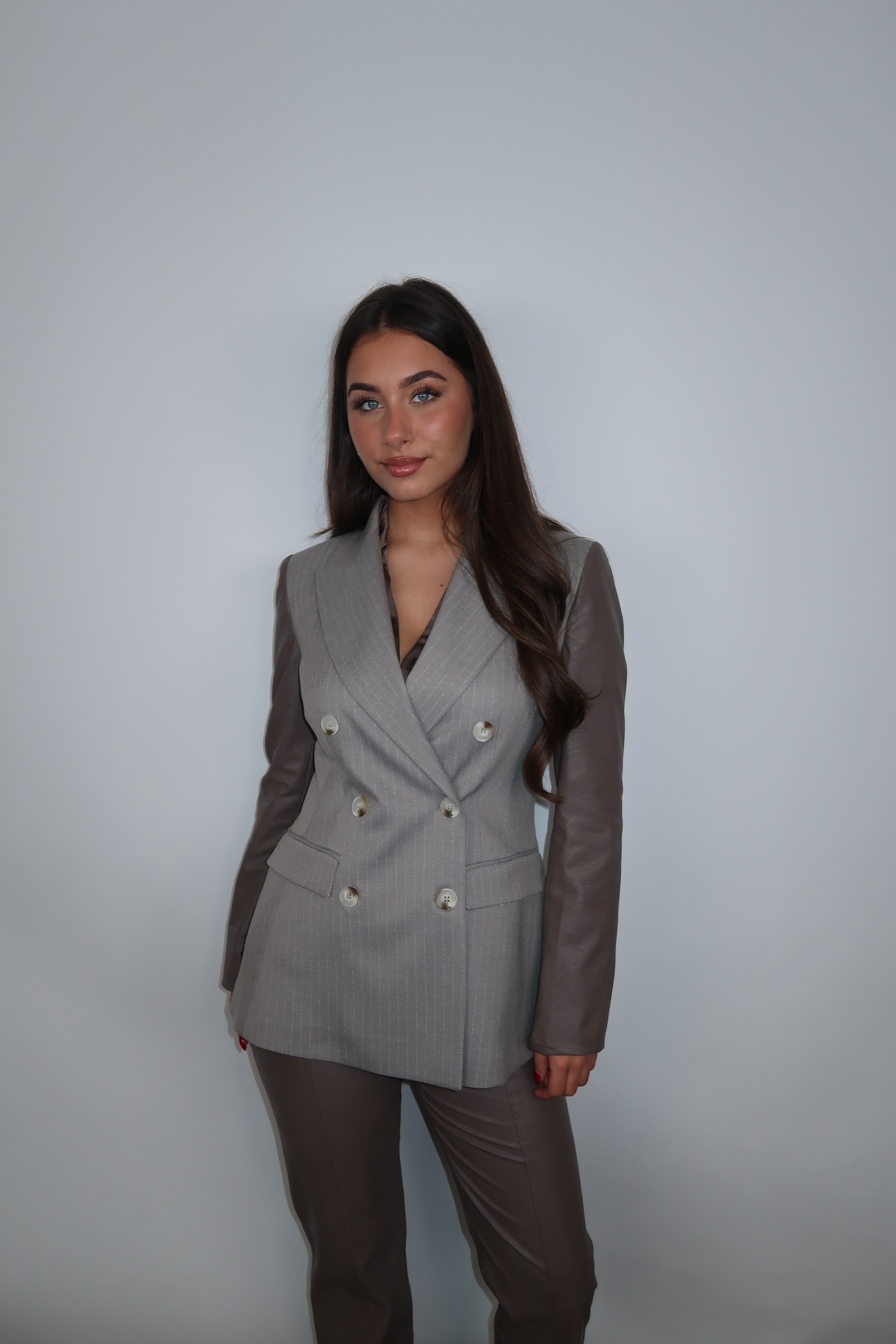 Artigli  Blazer Vegan Leather Sleeves