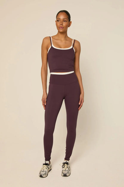 The Lola Club  Bruna Top | Mulberry Wine