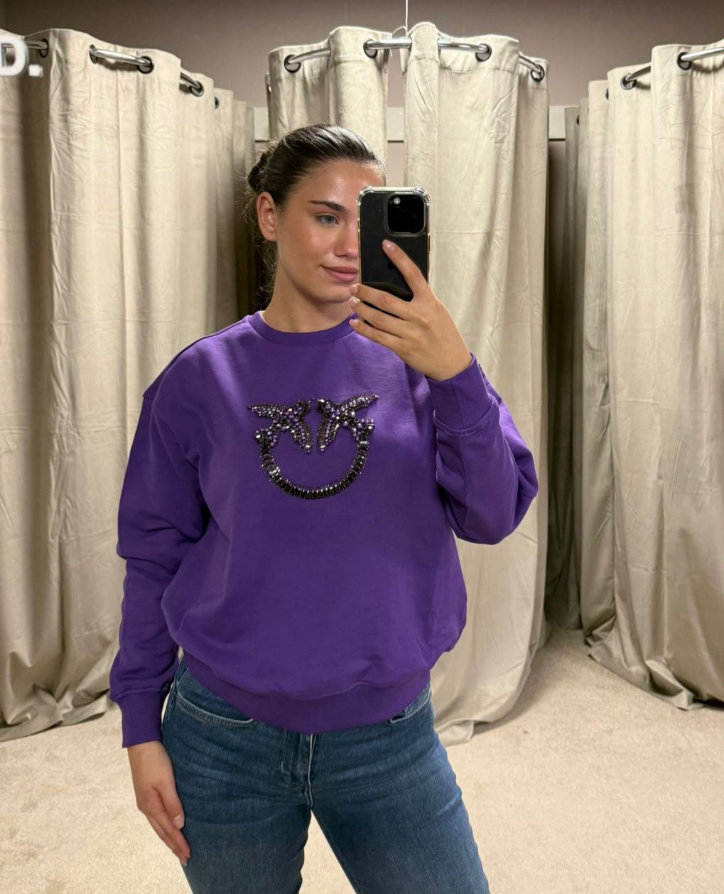 Pinko Nelly Sweater in Paars