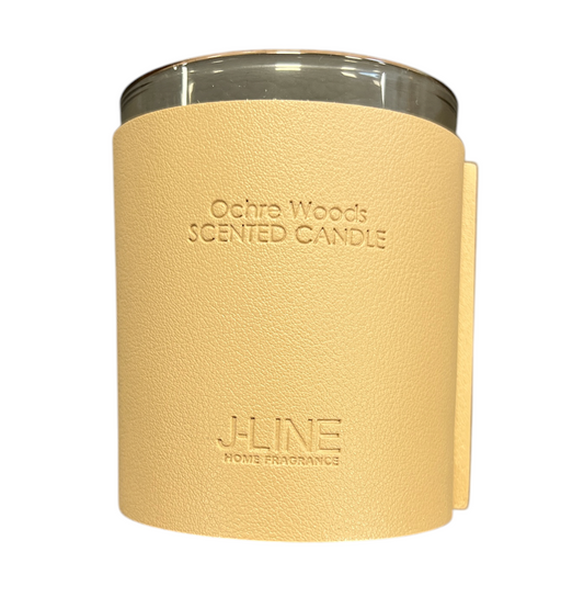 J-Line Ochre Woods Scented Candle