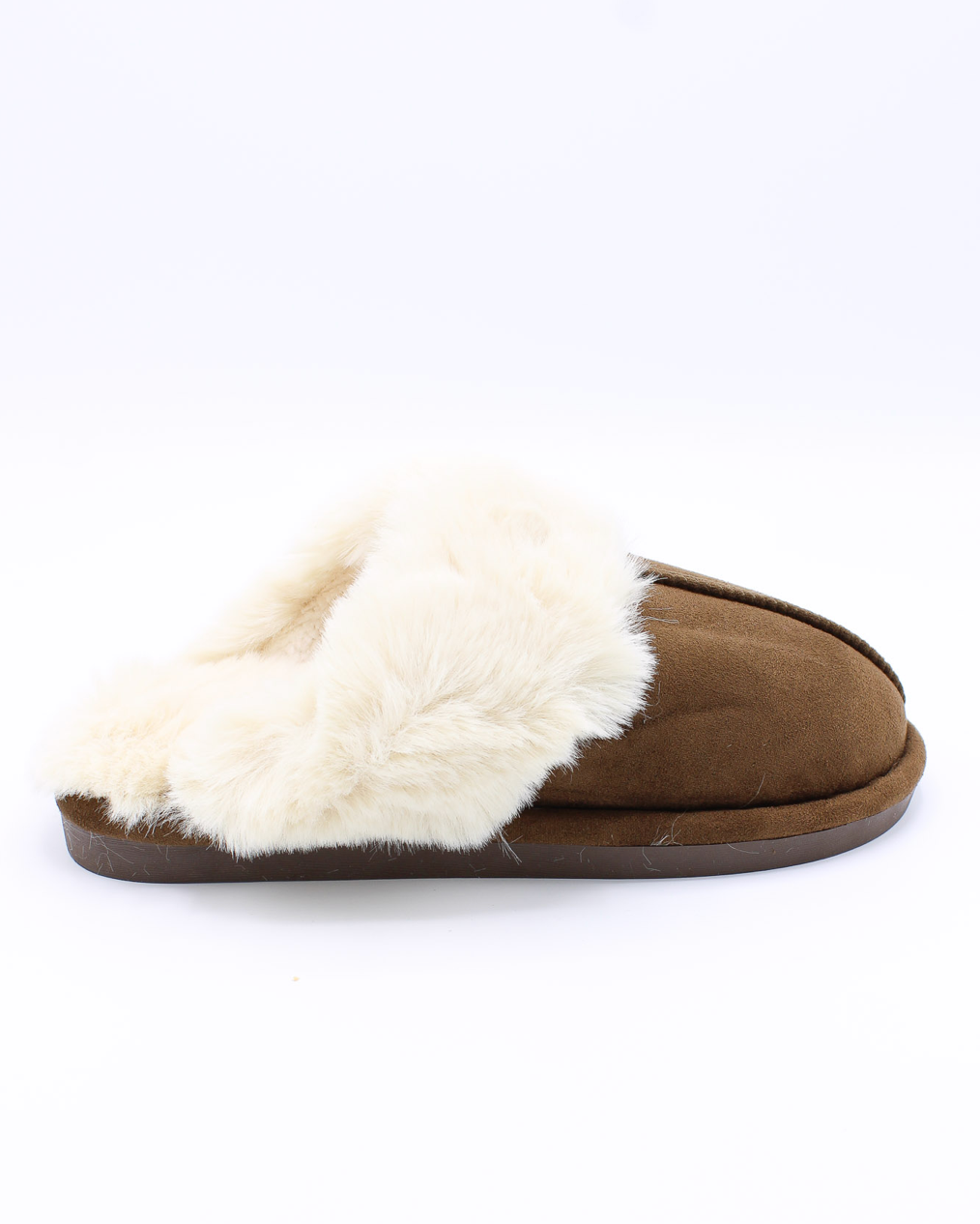 Classic Faux Fur Pantoffels Classic Coffee