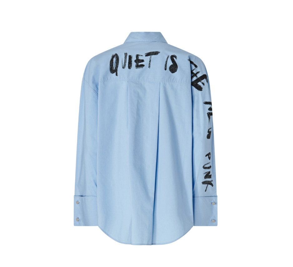 Pinko CLEMENTI Scenic Blue Blouse