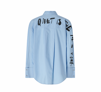 Pinko CLEMENTI Scenic Blue Blouse