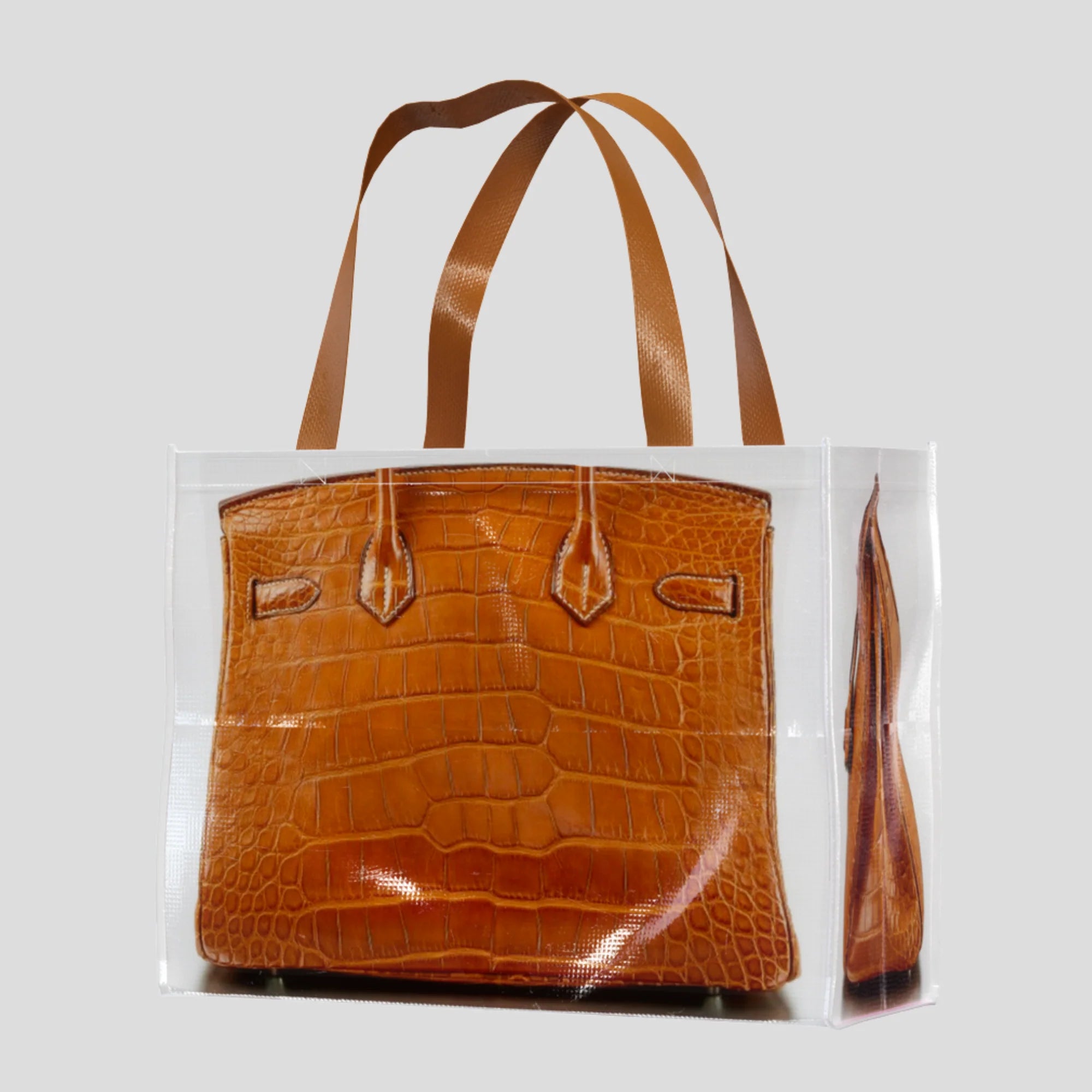 Limited Edition Shopper Brown/Orange