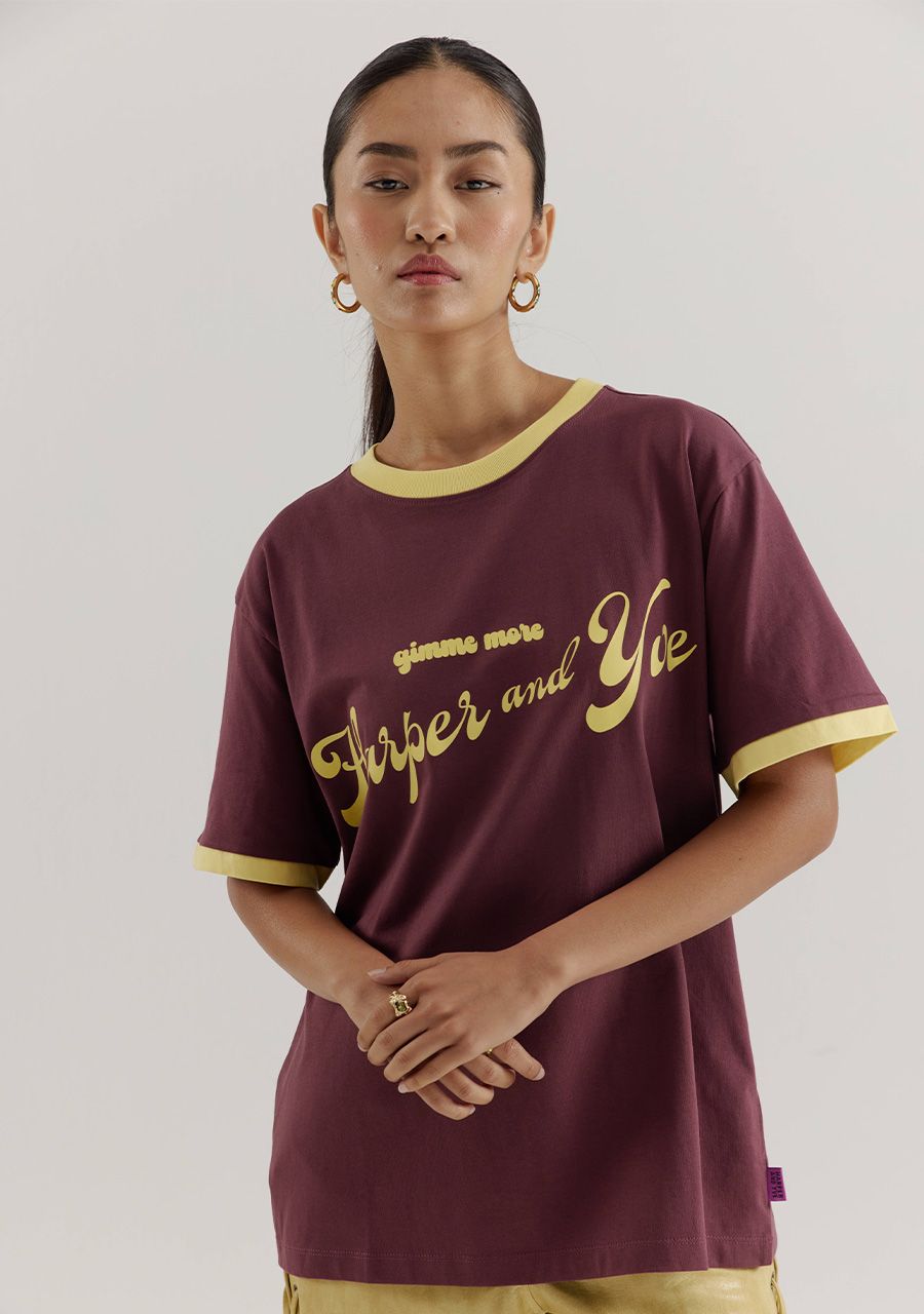 HARPER & YVE T-SHIRT GIMME MORE DW25Y300
