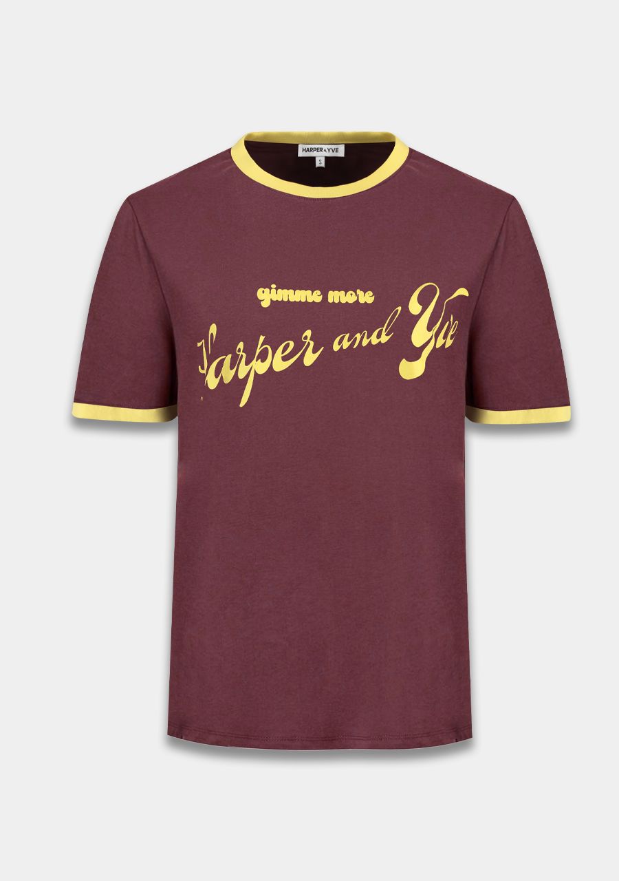 HARPER & YVE T-SHIRT GIMME MORE DW25Y300