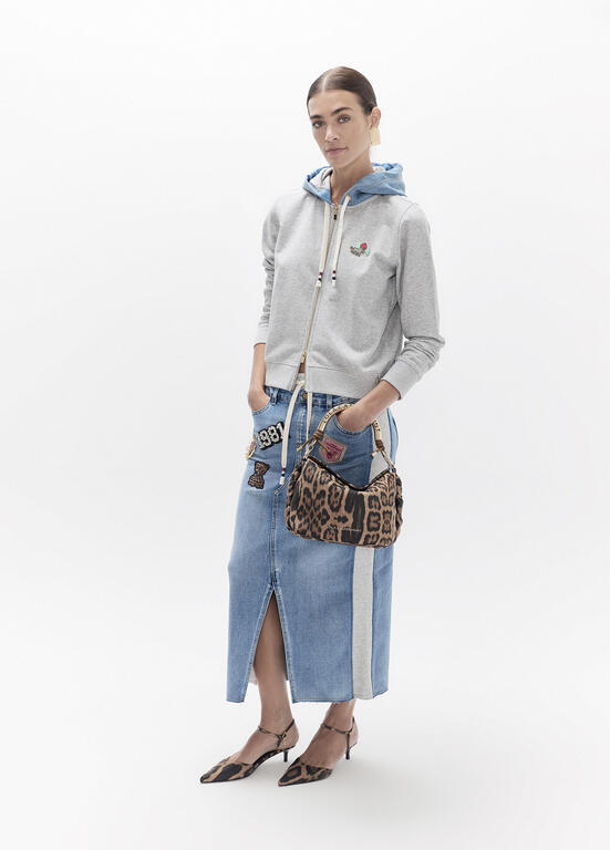 Lola Casademunt Hooded Vest met Patches