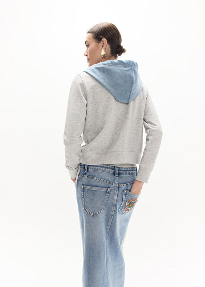 Lola Casademunt Hooded Vest met Patches