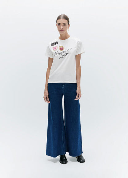 Lola Casademunt T-Shirt met Patches